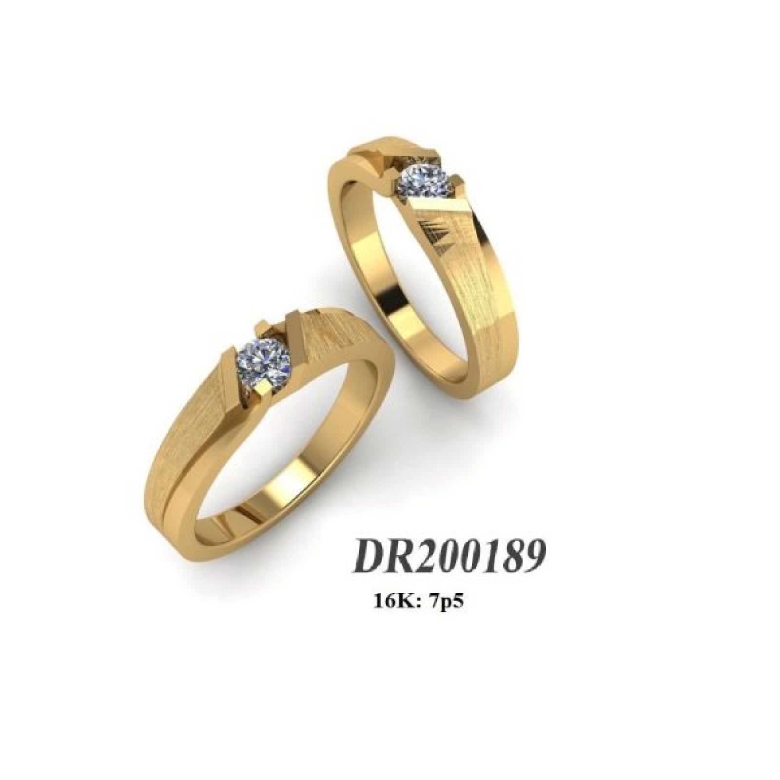 Nhẫn cưới Hàn Quốc DR200189