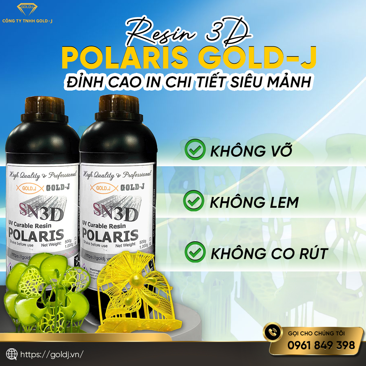 Resin Polaris GOLD-J