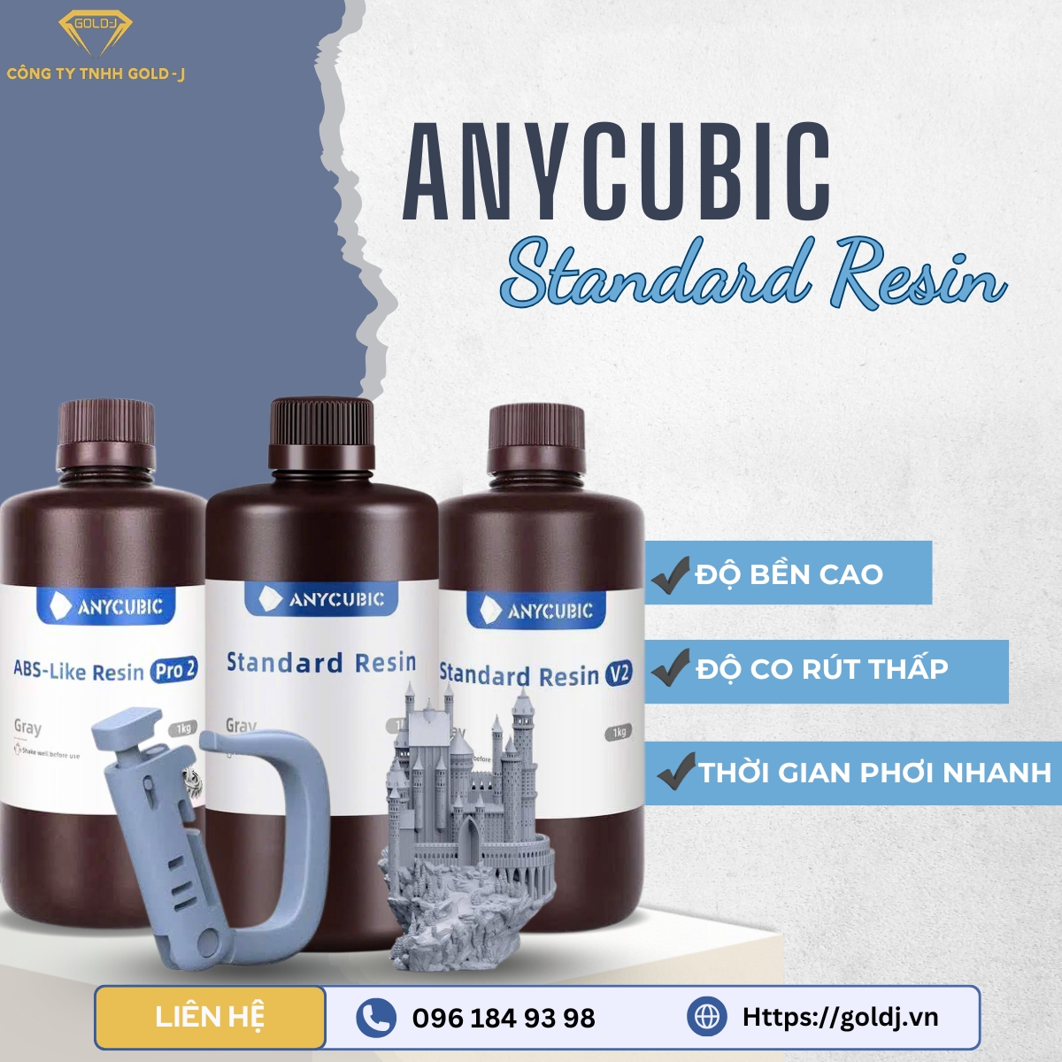 NHỰA RESIN ANYCUBIC STANDARD